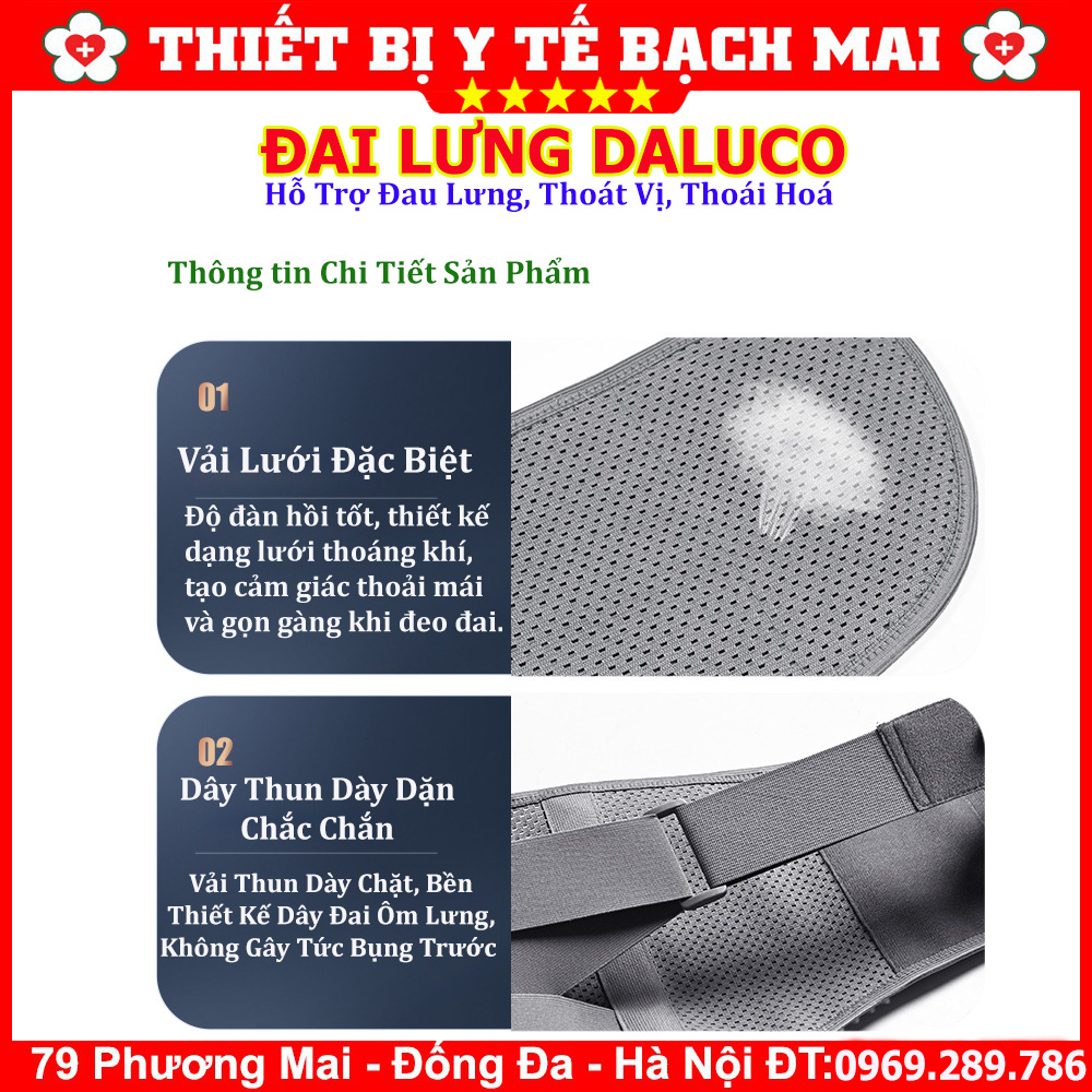 ĐAI LƯNG DALUCO HỖ TRỢ CỘT SỐNG THẮT LƯNG, THOÁT VỊ, THOÁI HOÁ, ĐAU LƯNG ĐAI LƯNG DALUCO HỖ TRỢ CỘT SỐNG THẮT LƯNG, THOÁT VỊ, THOÁI HOÁ, ĐAU LƯNG