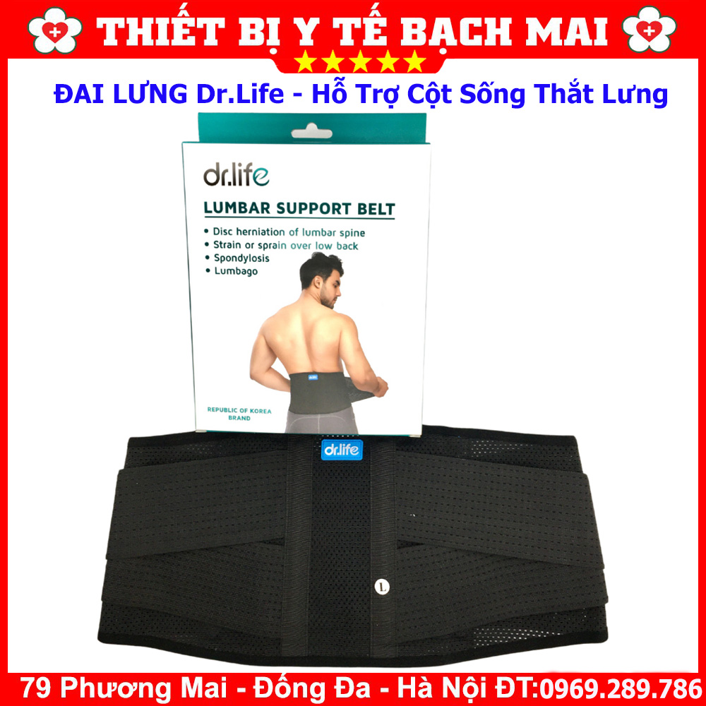 Đai Lưng Dr.Life Hỗ Trợ Cột Sống Thắt Lưng Cao Cấp AFT-Y101-1 Đai Lưng Dr.Life Hỗ Trợ Cột Sống Thắt Lưng Cao Cấp AFT-Y101-1