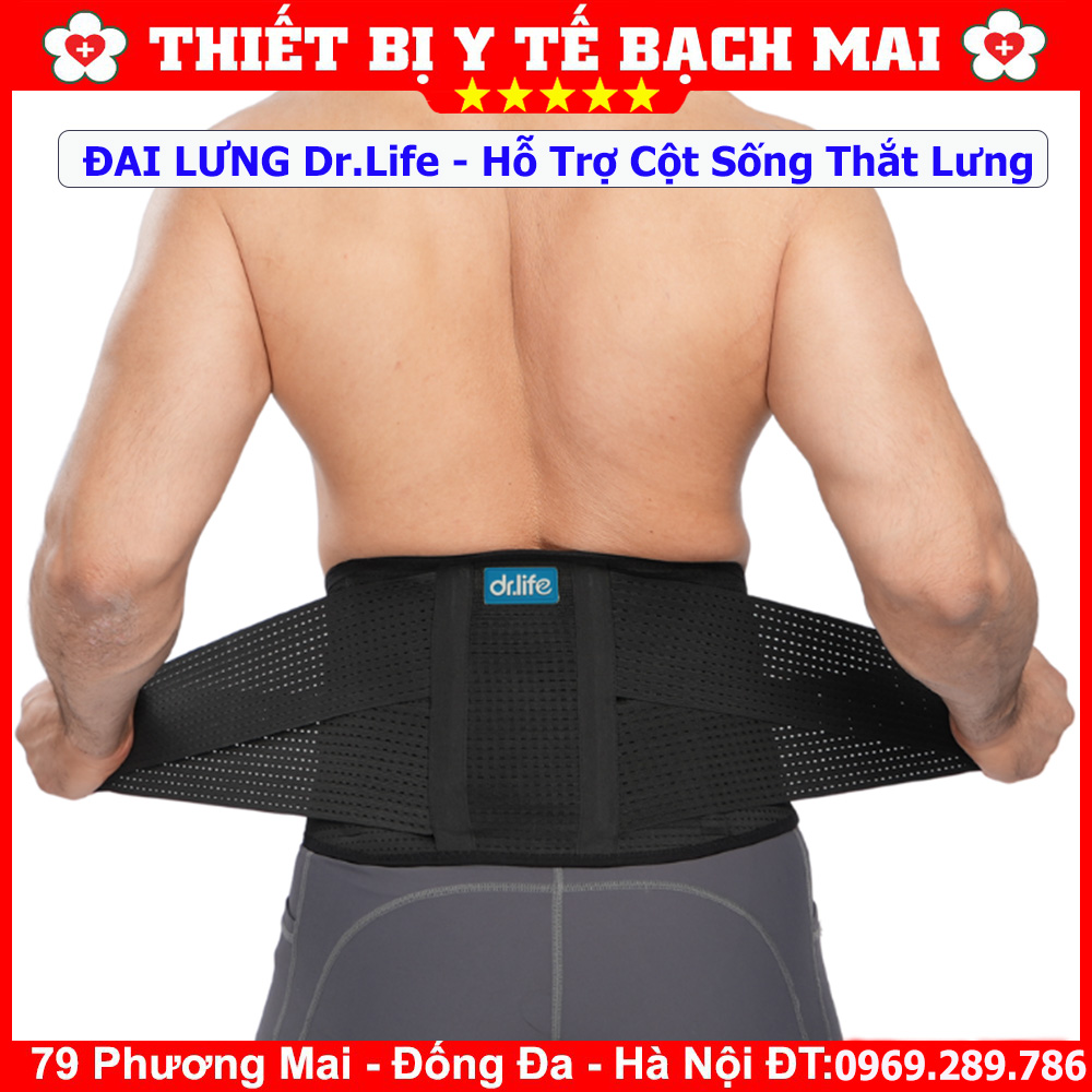 Đai Lưng Dr.Life Hỗ Trợ Cột Sống Thắt Lưng Cao Cấp AFT-Y101-1