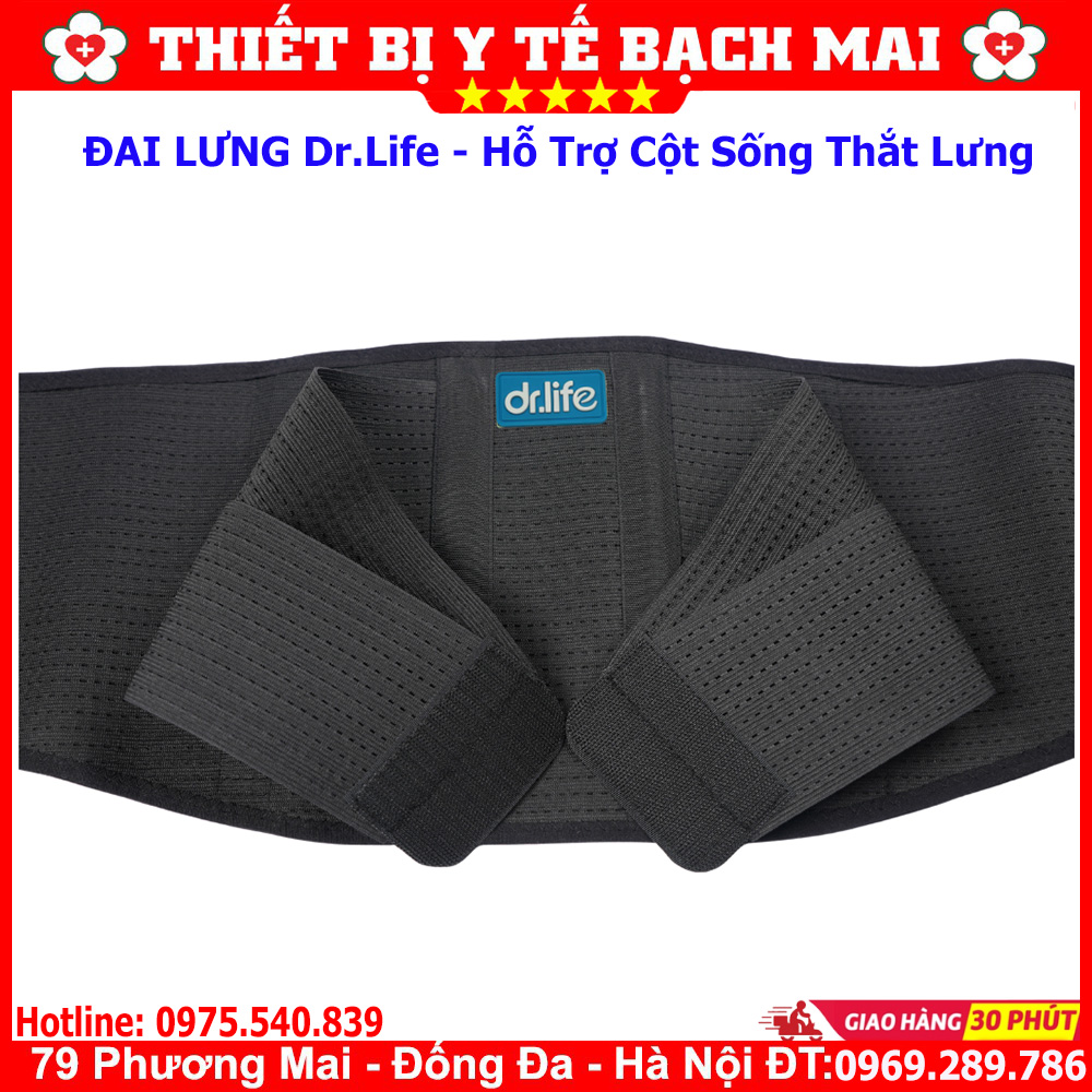 Đai Lưng Dr.Life Hỗ Trợ Cột Sống Thắt Lưng Cao Cấp AFT-Y101-1 Đai Lưng Dr.Life Hỗ Trợ Cột Sống Thắt Lưng Cao Cấp AFT-Y101-1