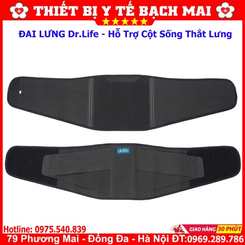 Đai Lưng Dr.Life Hỗ Trợ Cột Sống Thắt Lưng Cao Cấp AFT-Y101-1 Đai Lưng Dr.Life Hỗ Trợ Cột Sống Thắt Lưng Cao Cấp AFT-Y101-1