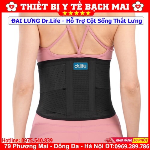 Đai Lưng Dr.Life Hỗ Trợ Cột Sống Thắt Lưng Cao Cấp AFT-Y101-1 Đai Lưng Dr.Life Hỗ Trợ Cột Sống Thắt Lưng Cao Cấp AFT-Y101-1