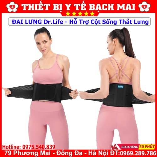 Đai Lưng Dr.Life Hỗ Trợ Cột Sống Thắt Lưng Cao Cấp AFT-Y101-1 Đai Lưng Dr.Life Hỗ Trợ Cột Sống Thắt Lưng Cao Cấp AFT-Y101-1