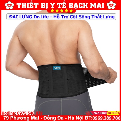 Đai Lưng Dr.Life Hỗ Trợ Cột Sống Thắt Lưng Cao Cấp AFT-Y101-1 Đai Lưng Dr.Life Hỗ Trợ Cột Sống Thắt Lưng Cao Cấp AFT-Y101-1
