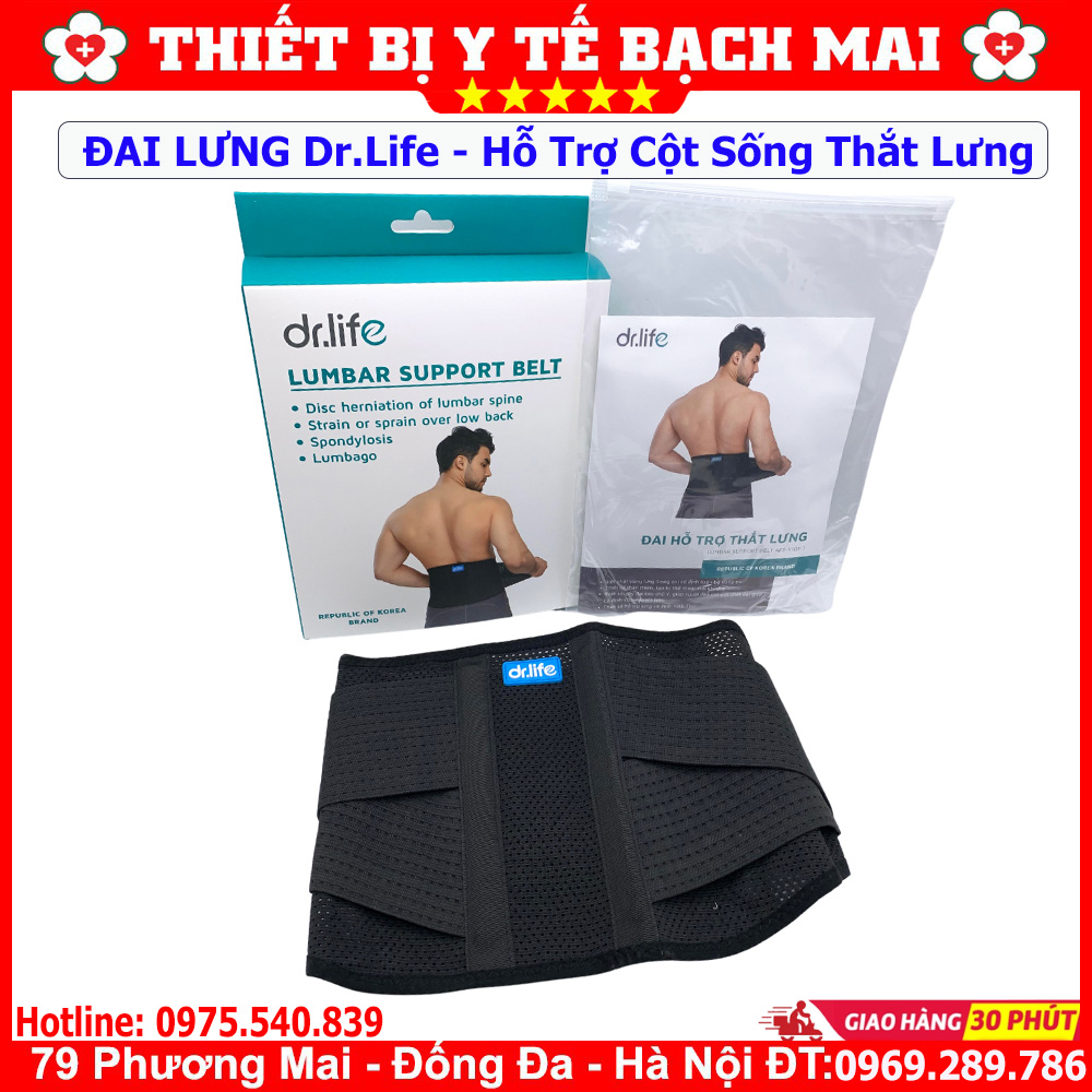 Đai Lưng Dr.Life Hỗ Trợ Cột Sống Thắt Lưng Cao Cấp AFT-Y101-1 Đai Lưng Dr.Life Hỗ Trợ Cột Sống Thắt Lưng Cao Cấp AFT-Y101-1
