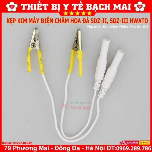Dây Kẹp Kim Máy Điện Châm Hoa Đà SDZ-II Dây Kẹp Kim Máy Điện Châm Hoa Đà SDZ-II