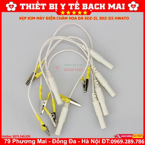 Dây Kẹp Kim Máy Điện Châm Hoa Đà SDZ-II Dây Kẹp Kim Máy Điện Châm Hoa Đà SDZ-II