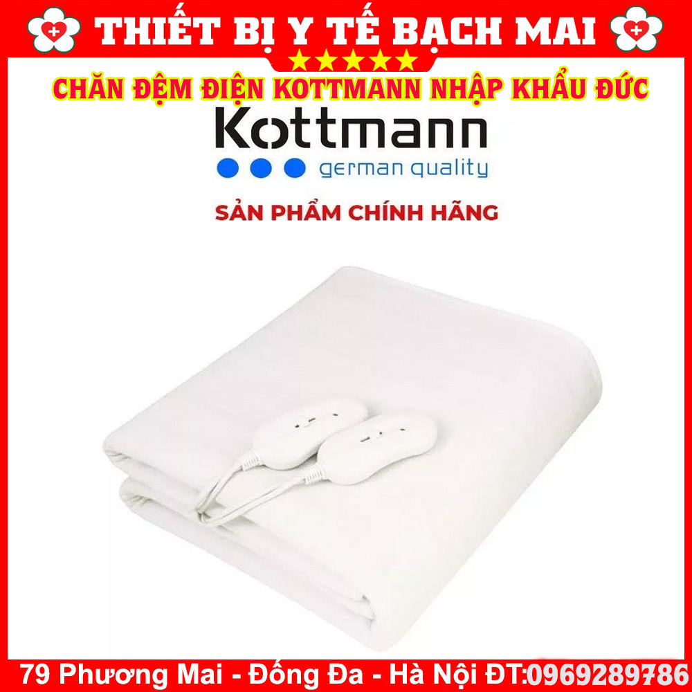 Đệm Điện Đôi Sưởi Ấm Kottmann Đức Đệm Điện Đôi Sưởi Ấm Kottmann Đức