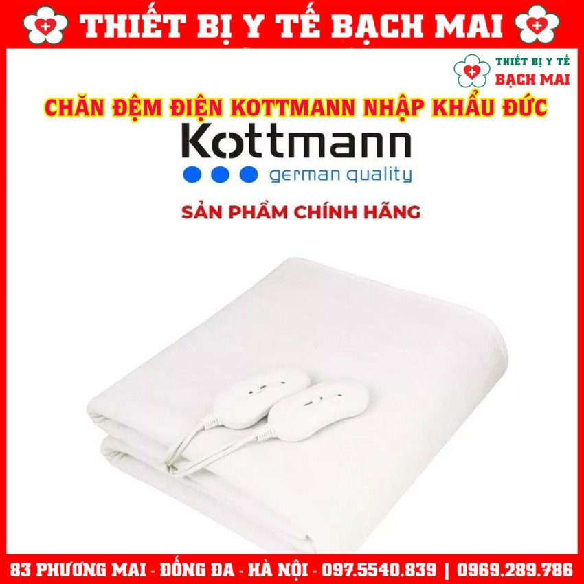 Đệm Điện Đôi Sưởi Ấm Kottmann Đức