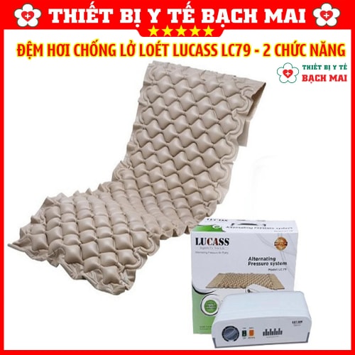Đệm Hơi Chống Lở Loét LUCASS LC79 2 Chức Năng Luân Chuyển Khí Và Không Luân Chuyển Đệm Hơi Chống Lở Loét LUCASS LC79 2 Chức Năng Luân Chuyển Khí Và Không Luân Chuyển