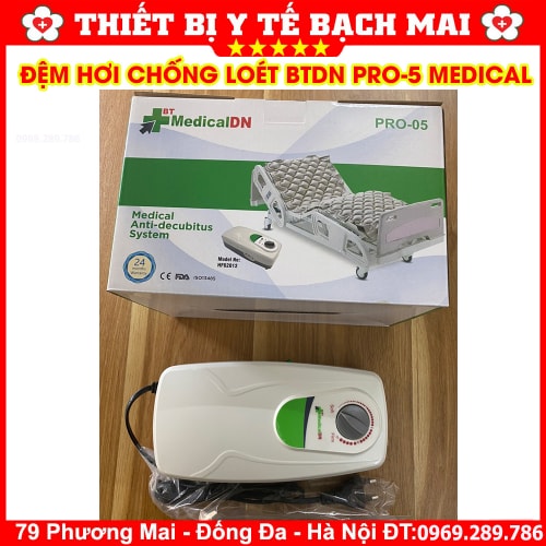 Đệm Hơi Chống Loét BTDN Medical PRO-5 HF62012 Đệm Hơi Chống Loét BTDN Medical PRO-5 HF62012