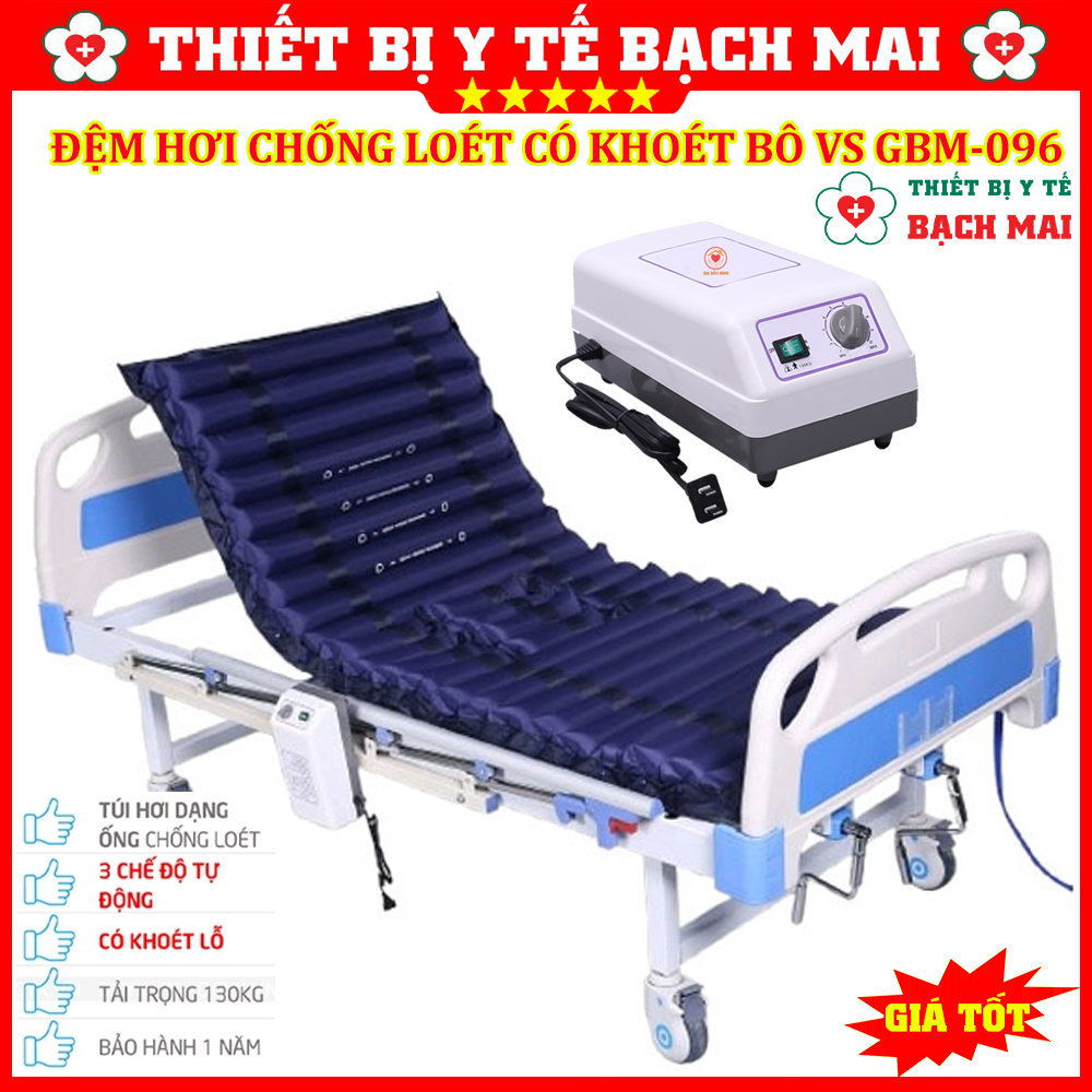 Đệm Hơi Chống Loét Có Khoét Bô GBM-096 Đệm Hơi Chống Loét Có Khoét Bô GBM-096