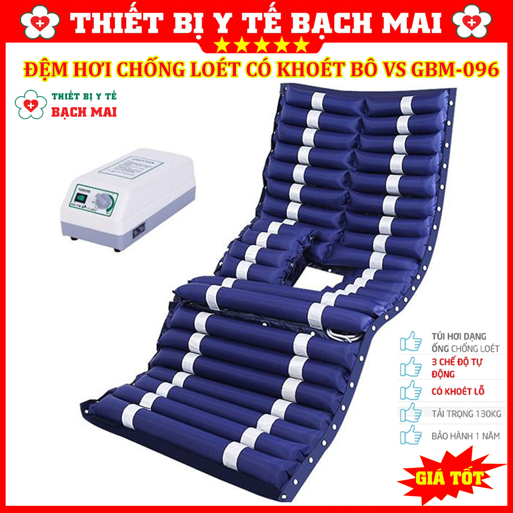 Đệm Hơi Chống Loét Có Khoét Bô GBM-096 Đệm Hơi Chống Loét Có Khoét Bô GBM-096