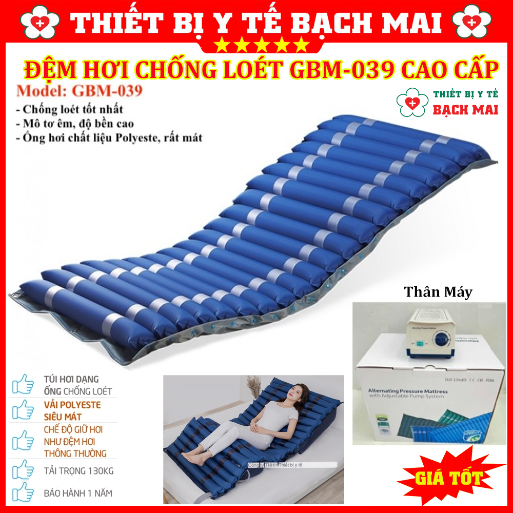 Đệm Hơi Chống Loét GBM-039 Chống Lở Loét Tốt Nhất Đệm Hơi Chống Loét GBM-039 Chống Lở Loét Tốt Nhất