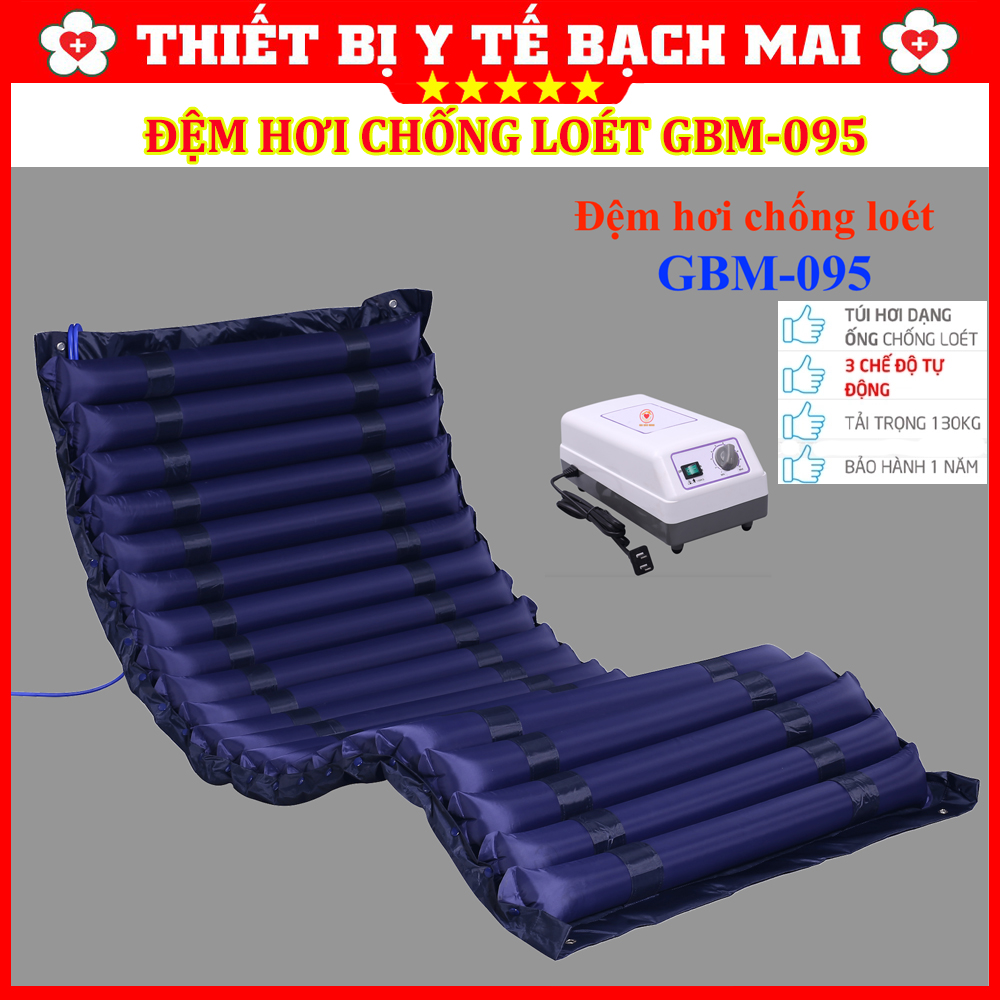 Đệm Hơi Chống Loét GBM-095 Cao Cấp Đệm Hơi Chống Loét GBM-095 Cao Cấp