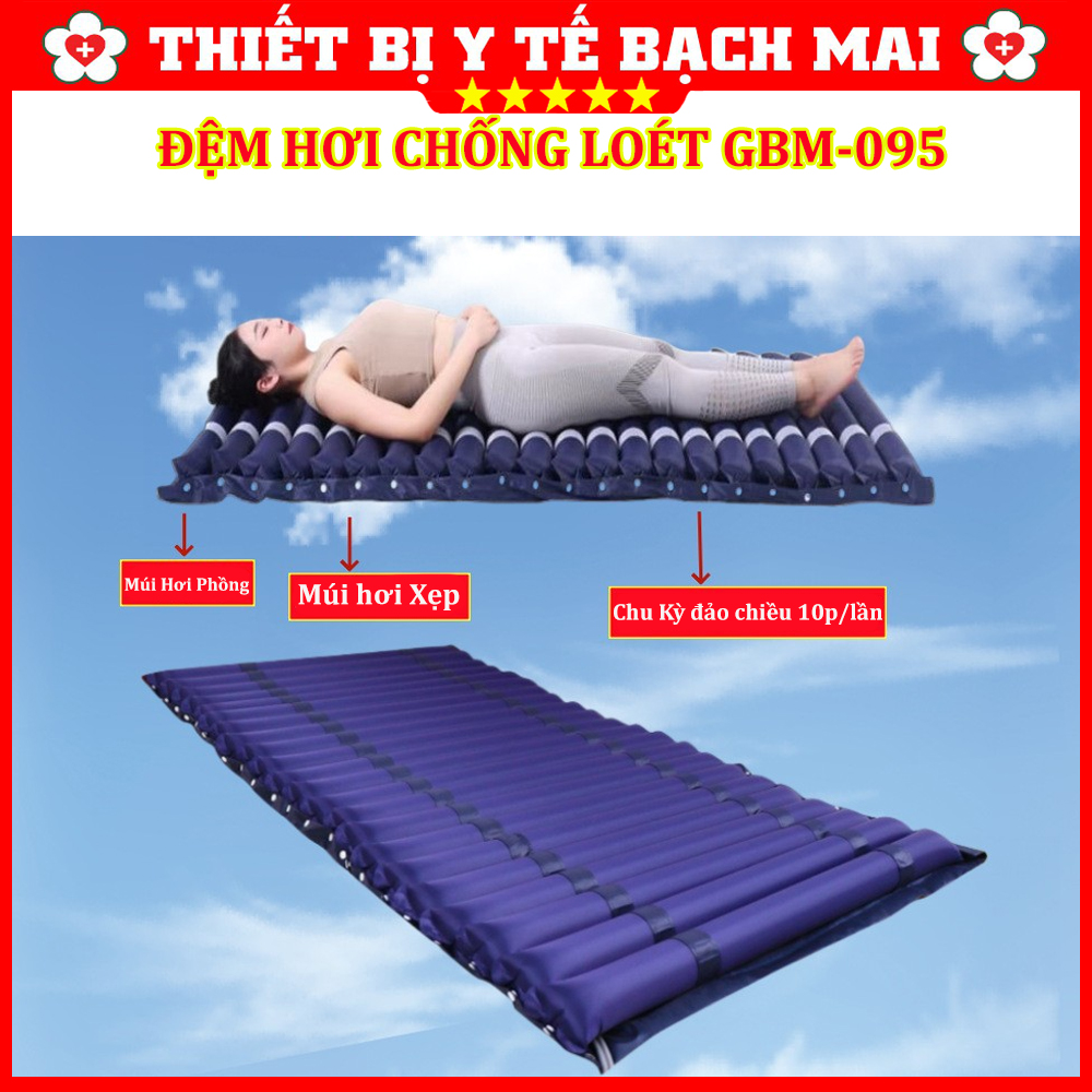 Đệm Hơi Chống Loét GBM-095 Cao Cấp Đệm Hơi Chống Loét GBM-095 Cao Cấp