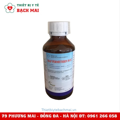 Thuốc Diệt Muỗi Permethrin Map Pacific 50 EC 1000ml (Nhập Khẩu Anh Quốc)