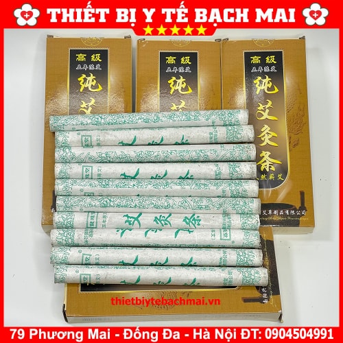 Điếu Ngải Cứu Trung Quốc - Hộp 10 Cây Ngải Điếu Ngải Cứu Trung Quốc - Hộp 10 Cây Ngải