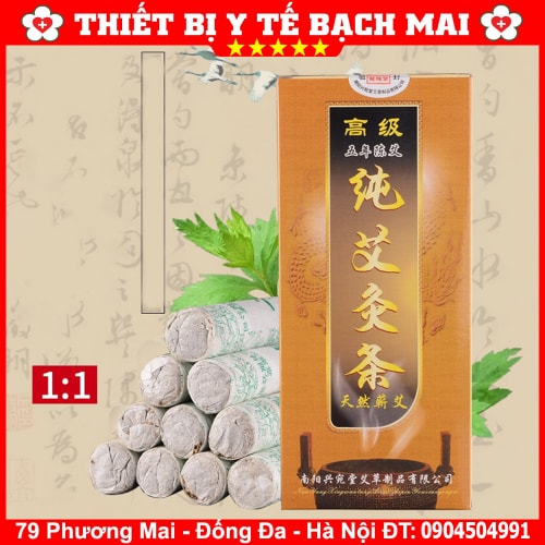 Điếu Ngải Cứu Trung Quốc - Hộp 10 Cây Ngải Điếu Ngải Cứu Trung Quốc - Hộp 10 Cây Ngải