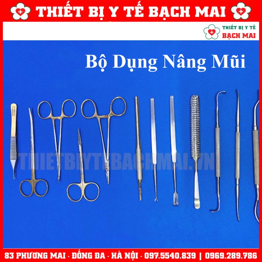 Bộ Dụng Cụ Nâng Mũi, Cắt Mí Cho SPA, TMV