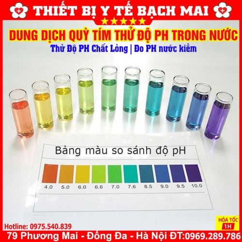 Dung Dịch Quỳ Tím Đo Độ PH Nước Kiềm, Quỳ Tím Nước Kiểm Tra PH Chất Lỏng Lọ 50ml Dung Dịch Quỳ Tím Đo Độ PH Nước Kiềm, Quỳ Tím Nước Kiểm Tra PH Chất Lỏng Lọ 50ml