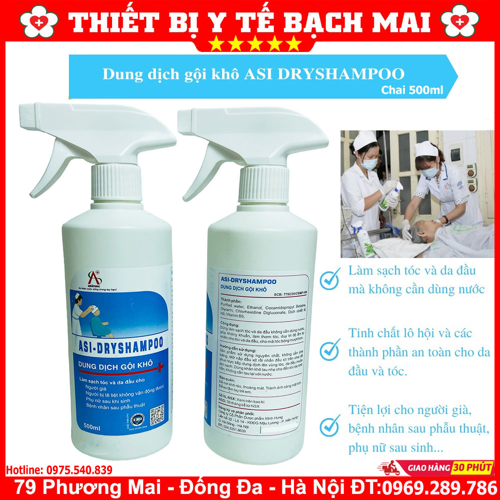 Dung Dịch Tắm Khô, Gội Khô ASIMEC 500ml Làm Sạch Cơ Thể Không Dùng Nước, Kháng Khuẩn, Hương Thơm Dịu Nhẹ Dung Dịch Tắm Khô, Gội Khô ASIMEC 500ml Làm Sạch Cơ Thể Không Dùng Nước, Kháng Khuẩn, Hương Thơm Dịu Nhẹ