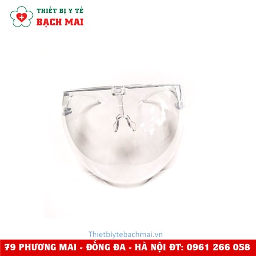 Kính - Khẩu Trang Nhựa An Toàn Bảo Vệ Vùng Mặt Face Shield