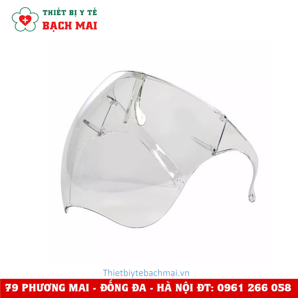 Kính - Khẩu Trang Nhựa An Toàn Bảo Vệ Vùng Mặt Face Shield