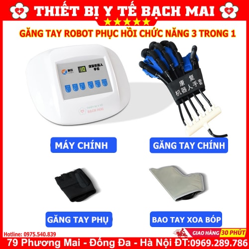 Găng Tay Robot Phục Hồi Chức Năng Bàn Ngón Tay Sau Tai Biến 3 Trong 1 AMJ-01 Găng Tay Robot Phục Hồi Chức Năng Bàn Ngón Tay Sau Tai Biến 3 Trong 1 AMJ-01