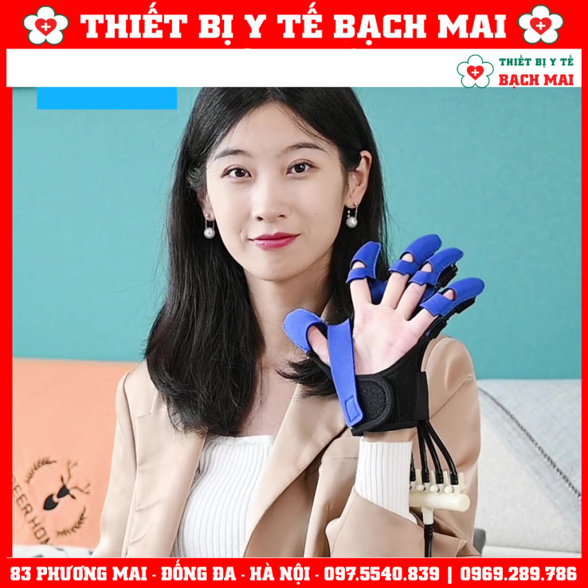 Găng Tay Robot Phục Hồi Chức Năng Bàn Ngón Tay Sau Tai Biến 3 Trong 1 AMJ-01