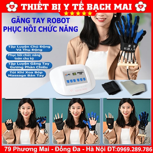 Găng Tay Robot Phục Hồi Chức Năng Bàn Ngón Tay Sau Tai Biến 3 Trong 1 AMJ-01 Găng Tay Robot Phục Hồi Chức Năng Bàn Ngón Tay Sau Tai Biến 3 Trong 1 AMJ-01