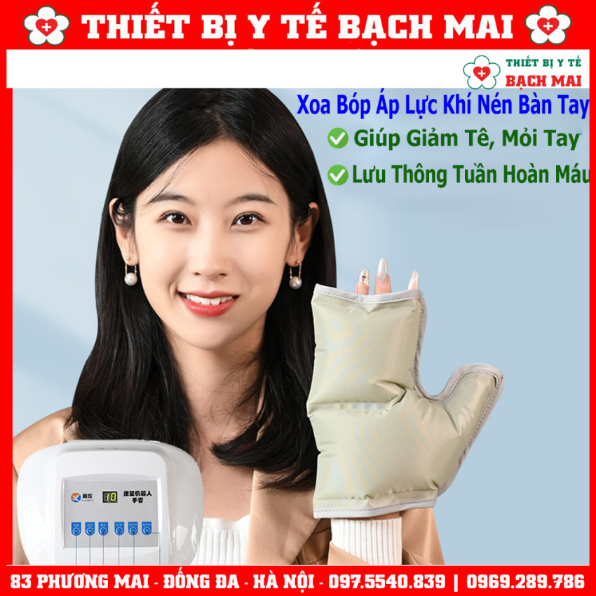 Găng Tay Robot Phục Hồi Chức Năng Bàn Ngón Tay Sau Tai Biến 3 Trong 1 AMJ-01