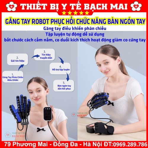 Găng Tay Robot Tập Phục Hồi Chức Năng Co Duỗi Bàn Tay, Ngón Tay Găng Tay Robot Tập Phục Hồi Chức Năng Co Duỗi Bàn Tay, Ngón Tay