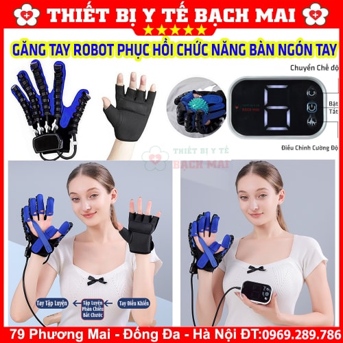 Găng Tay Robot Tập Phục Hồi Chức Năng Co Duỗi Bàn Tay, Ngón Tay Găng Tay Robot Tập Phục Hồi Chức Năng Co Duỗi Bàn Tay, Ngón Tay