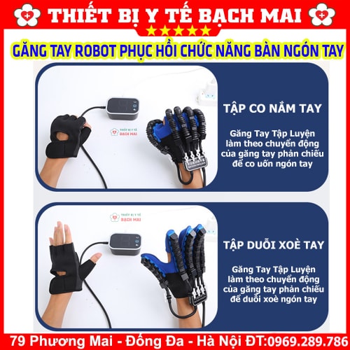 Găng Tay Robot Tập Phục Hồi Chức Năng Co Duỗi Bàn Tay, Ngón Tay Găng Tay Robot Tập Phục Hồi Chức Năng Co Duỗi Bàn Tay, Ngón Tay