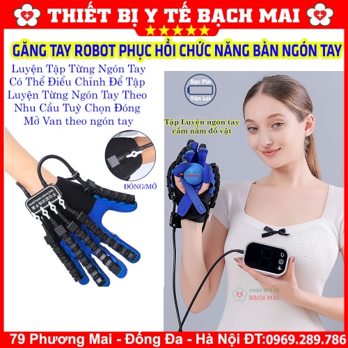 Găng Tay Robot Tập Phục Hồi Chức Năng Co Duỗi Bàn Tay, Ngón Tay Găng Tay Robot Tập Phục Hồi Chức Năng Co Duỗi Bàn Tay, Ngón Tay
