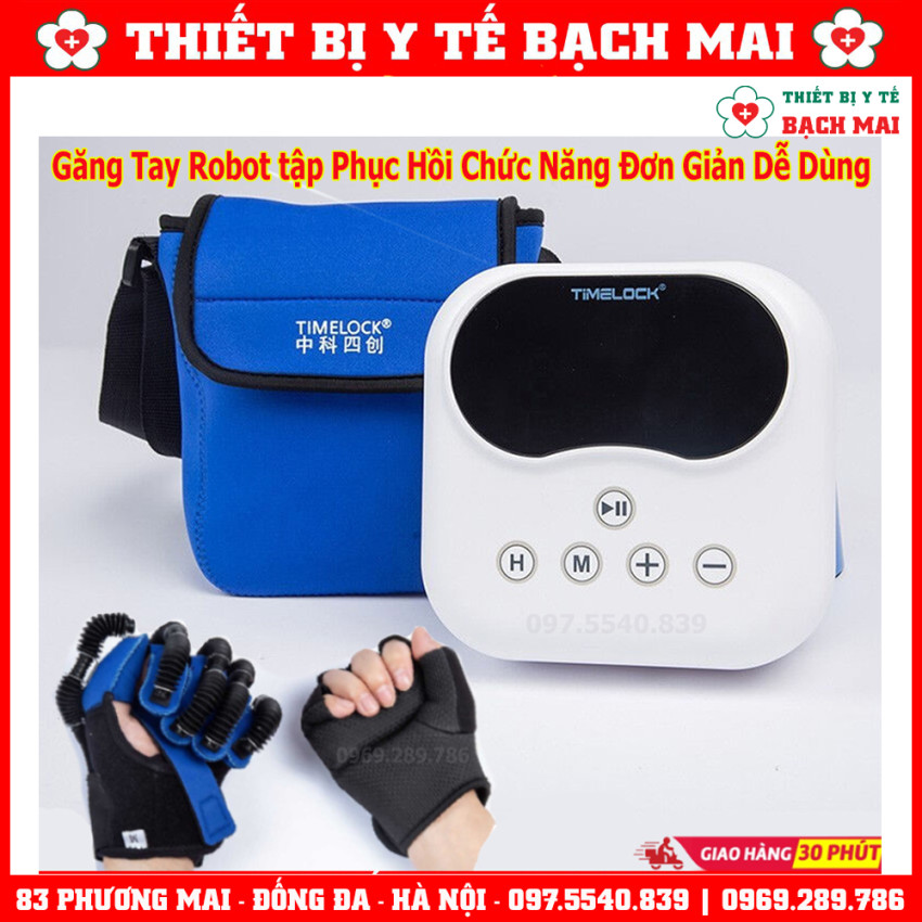Găng Tay Robot Tập Phục Hồi Chức Năng Bàn Ngón Tay Cho Người Tai Biến, Liệt