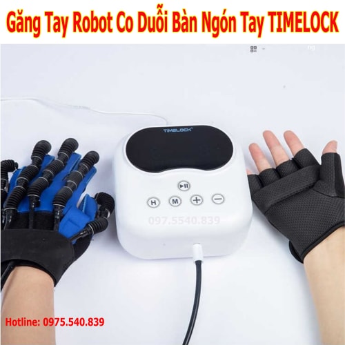 Găng Tay Robot Tập Phục Hồi Chức Năng Bàn Ngón Tay Cho Người Tai Biến, Liệt