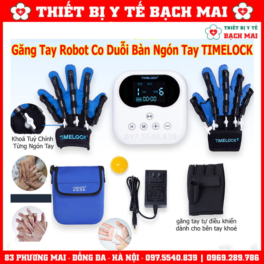 Máy Tập Tay Thông Minh TIMELOCK, Găng Tay Robot Phục Hồi Bàn Ngón Tay Cho Người Tai Biến, Liệt Máy Tập Tay Thông Minh TIMELOCK, Găng Tay Robot Phục Hồi Bàn Ngón Tay Cho Người Tai Biến, Liệt