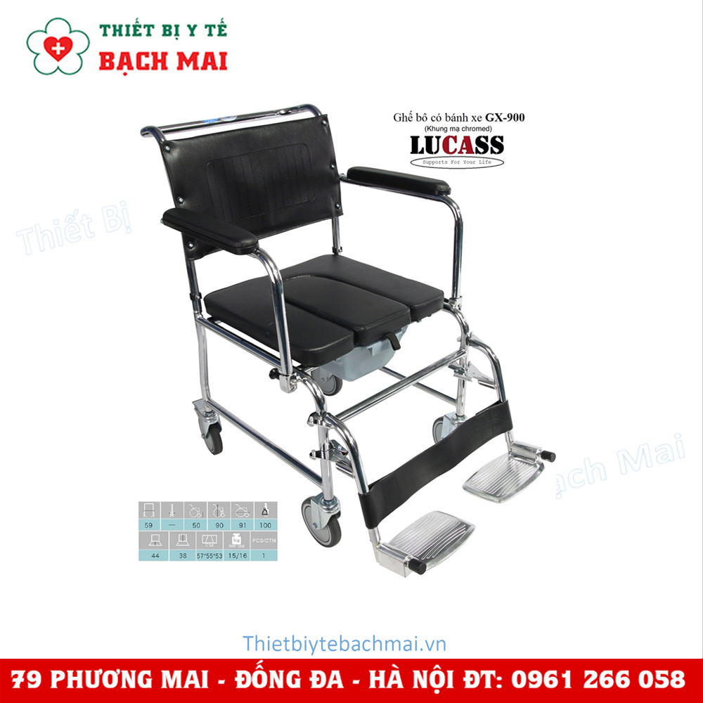 Ghế Bô Vệ Sinh Lucass GX-900 Ghế Bô Vệ Sinh Lucass GX-900