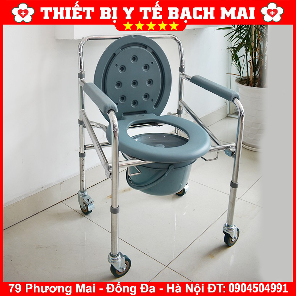 Ghế Bô Vệ Sinh Có Bánh Xe G696 Ghế Bô Vệ Sinh Có Bánh Xe G696