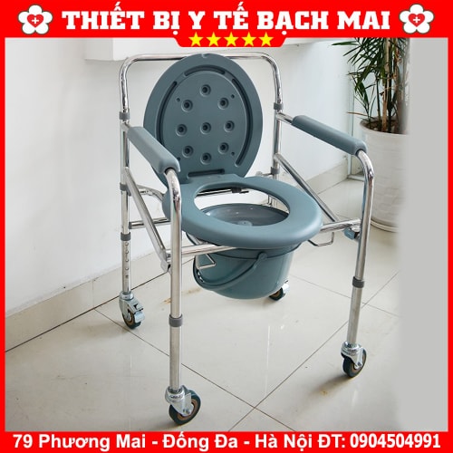 Ghế Bô Vệ Sinh Có Bánh Xe G696 Ghế Bô Vệ Sinh Có Bánh Xe G696