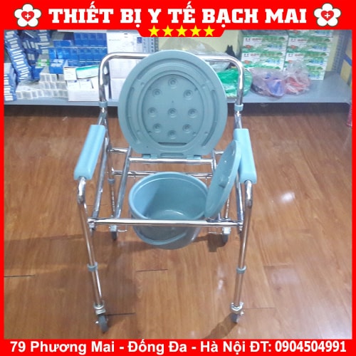 Ghế Bô Vệ Sinh Có Bánh Xe G696 Ghế Bô Vệ Sinh Có Bánh Xe G696