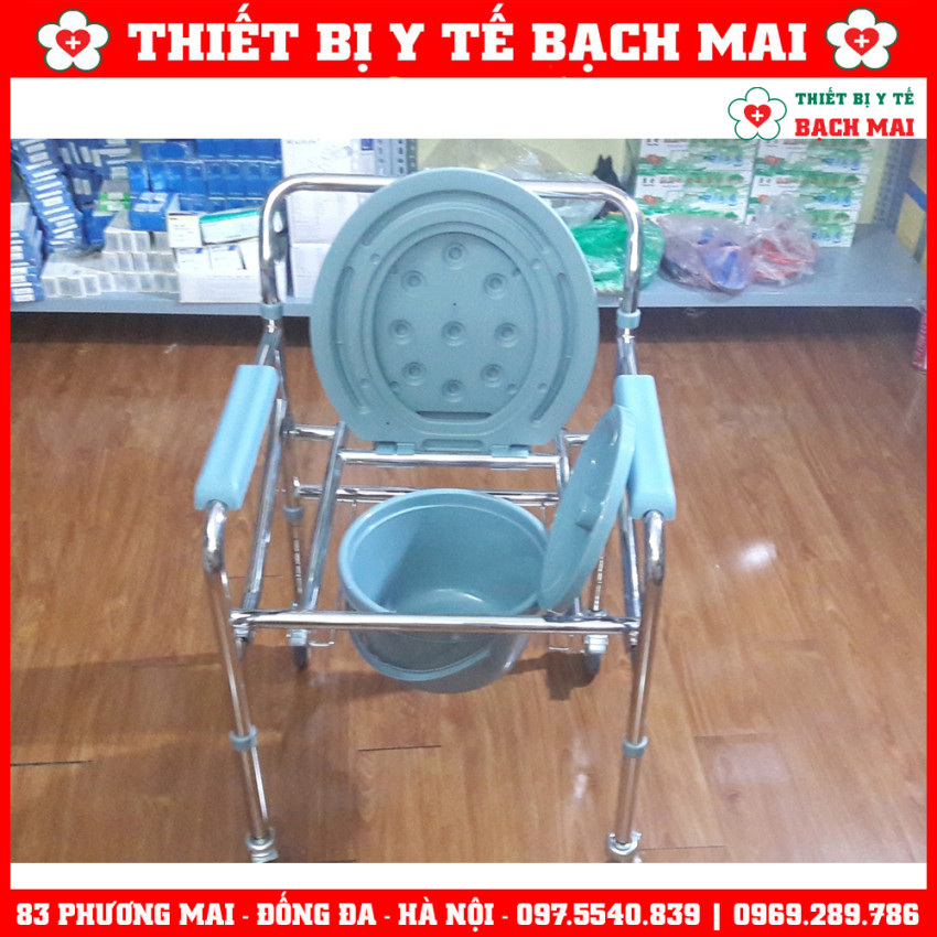Ghế Bô Vệ Sinh Có Bánh Xe G696