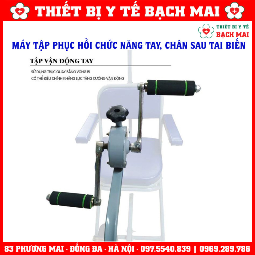 Ghế Tập Phục Hồi Chức Năng Cho Người Sau Tai Biến 4 Trong 1
