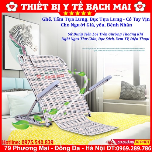 Ghế Tựa Lưng Có Tay Vịn Cho Người Già, Yếu, Bệnh Nhân - Khung Tựa Lưng Ghế Tựa Lưng Có Tay Vịn Cho Người Già, Yếu, Bệnh Nhân - Khung Tựa Lưng