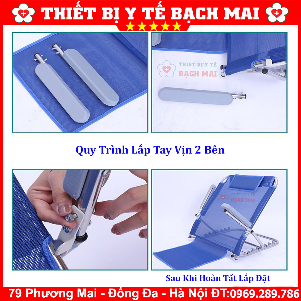 Ghế Tựa Lưng Có Tay Vịn Cho Người Già, Yếu, Bệnh Nhân - Khung Tựa Lưng Ghế Tựa Lưng Có Tay Vịn Cho Người Già, Yếu, Bệnh Nhân - Khung Tựa Lưng