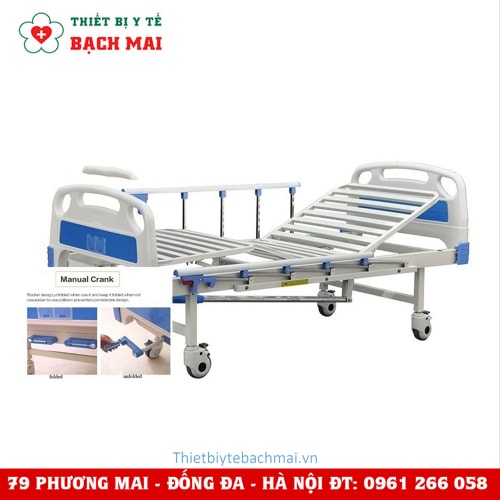 GIƯỜNG Y TẾ 2 TAY QUAY NHẬP KHẨU LUCASS GB2A GIƯỜNG Y TẾ 2 TAY QUAY NHẬP KHẨU LUCASS GB2A