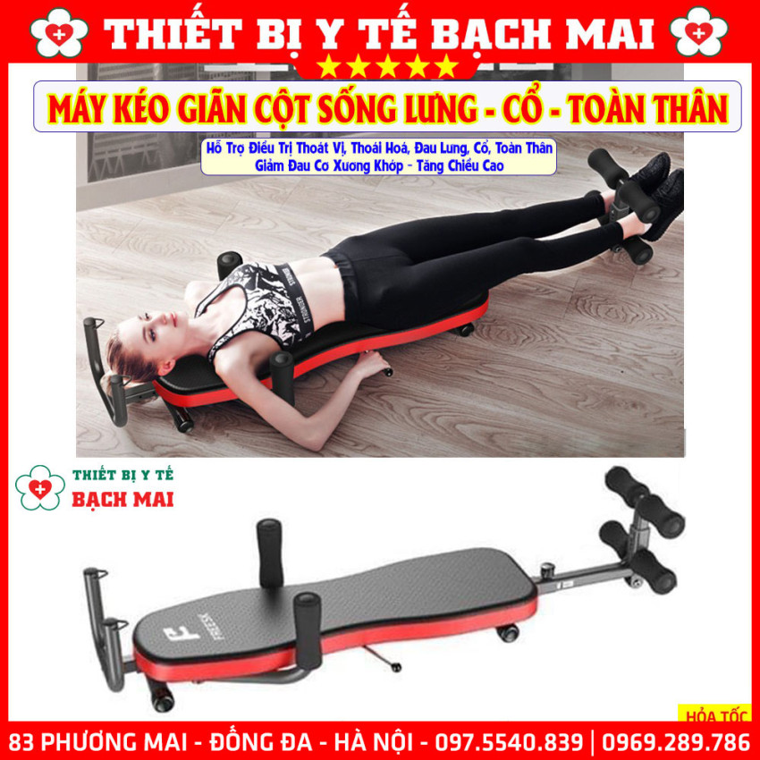 Giường Kéo Giãn Cột Sống Lưng Cổ Toàn Thân FRESK – Giường Kéo Giãn Cột Sống Tại Nhà