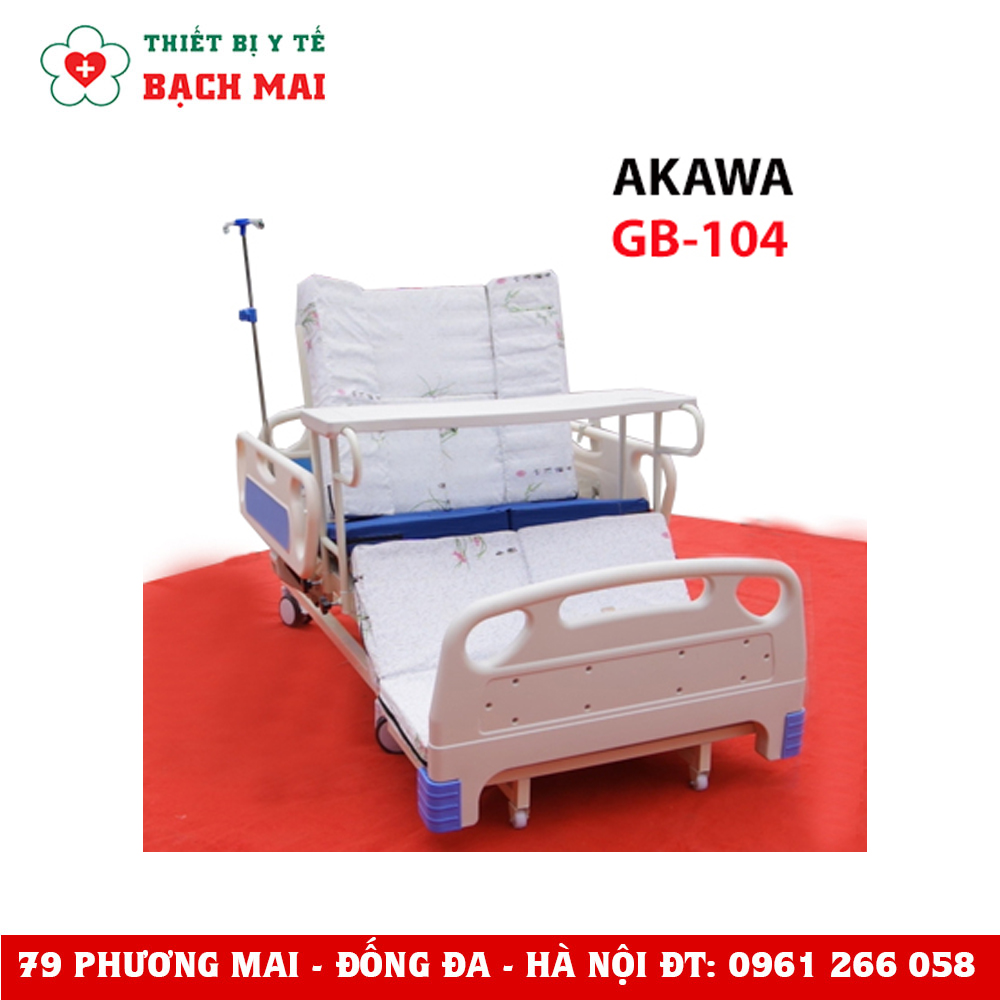 Giường Bệnh Nhân Y Tế Chạy Điện Đa Chức Năng AKAWA GB-104 Giường Bệnh Nhân Y Tế Chạy Điện Đa Chức Năng AKAWA GB-104